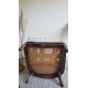 Fauteuil canné Steiner vintage