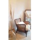 Fauteuil canné Steiner vintage