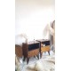 Paire de tables de chevet pieds compascirca 1960