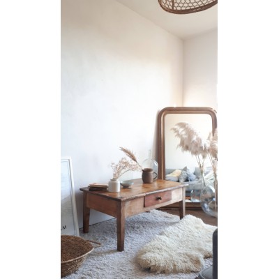 Table basse ancienne esprit table de ferme