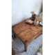 Table basse ancienne esprit table de ferme