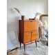 Secrétaire moderniste pieds compas années 60