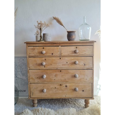 Commode ancienne de style anglais