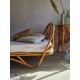 Lit en rotin vintage - banquette
