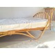 Lit en rotin vintage - banquette