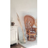 Fauteuil Emmanuelle rotin Peacock vintage