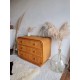 Commode en rotin vintage