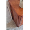 Commode en rotin  et bois vintage
