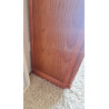 Commode en rotin  et bois vintage