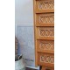 Chiffonier bois et rotin -  vintage