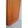 Commode en rotin  et bois vintage