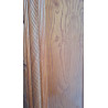 Commode en rotin  et bois vintage