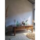 Table basse ancienne esprit table de ferme vintage