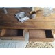Table basse ancienne esprit table de ferme vintage