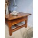 Table basse ancienne esprit table de ferme vintage