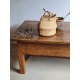 Table basse ancienne esprit table de ferme vintage