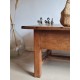 Table basse ancienne esprit table de ferme vintage