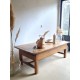 Table basse ancienne esprit table de ferme vintage