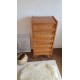 Chiffonier bois et rotin -  vintage