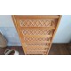 Chiffonier bois et rotin -  vintage