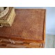Commode rotin vintage