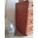 Commode rotin vintage