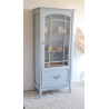 Armoire parisienne vitrée de style art déco