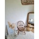 Fauteuil en rotin vintage