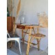Bureau en rotin vintage