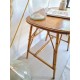 Bureau en rotin vintage