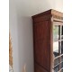 Armoire parisienne vitrée ancienne esprit bonnetière