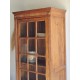 Armoire parisienne vitrée ancienne esprit bonnetière