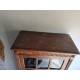 Armoire parisienne vitrée ancienne esprit bonnetière