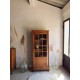 Armoire parisienne vitrée ancienne esprit bonnetière