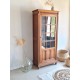 Armoire parisienne vitrée ancienne