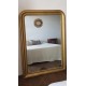 Grand miroir ancien doré - 143  x 103