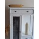 Armoire parisienne vitrée ancienne