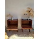 Paire de tables de chevets circa 1960