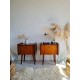 Paire de tables de chevets circa 1960