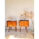 Paire de tables de chevets circa 1960