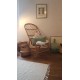 Fauteuil rotin corbeille vintage