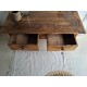 Table basse ancienne esprit table de ferme