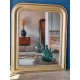 Miroir Louis Philippe doré 88 x 72