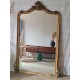 Grand miroir doré ancien 150 x90 avec moulures