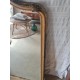 Grand miroir doré ancien 150 x90 avec moulures