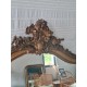 Grand miroir doré ancien 150 x90 avec moulures