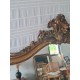 Grand miroir doré ancien 150 x90 avec moulures