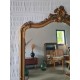 Grand miroir doré ancien 150 x90 avec moulures