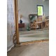 Grand miroir doré ancien 150 x90 avec moulures