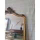 Grand miroir doré ancien 150 x90 avec moulures